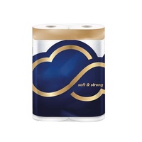 Rouleaux de papier toilette en gros OEM ODM à prix abordable, ultra doux, qualité standard d'usine