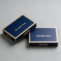 Boîte cadeau de chocolat pour la Saint-Valentin avec logo personnalisé, boîte de chocolat avec aimants luxueux, boîte de bonbons exquise avec insert