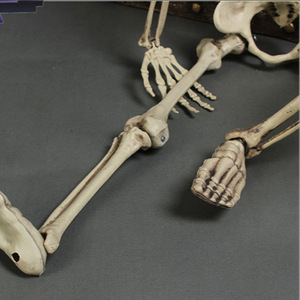 DAMAI Halloween Decorations Skeleton Life Size Skeleton Large Skeletons for Halloween Party Decor Haunted House Graveyard - Product Image 2