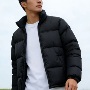 Chaqueta para hombre The <span class=keywords><strong>North</strong></span> Face con estampado de letras, abrigos acolchados de algodón con cuello alto, estilo urbano, gruesos y de moda para invierno - Product Image 3