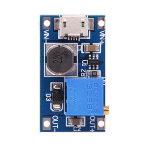 <span class=keywords><strong>MT3608</strong></span> DC-DC Module Boost réglable 2A Module Boost Plate avec MICRO USB 2V-24V à <span class=keywords><strong>5V</strong></span> 9V 12V 28V - Product Image 5