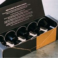 Boîte d'Emballage de Capsules de Café en Papier Imprimée Premium avec Logo Personnalisé et Insert