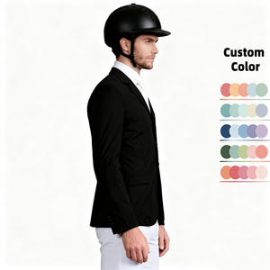 Vestes d'équitation pour hommes – Performance, grandes tailles, coupe ajustée, boutonnage, pour compétition et mariage - Product Image 3