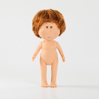 Poupée Mia Potato Nude de 24 cm, plusieurs tons de peau, en vinyle, cheveux bouclés/lisses courts, faite à la main, jouet de déguisement pour enfants, cadeau