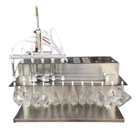 Machine de remplissage et de capsulage pour jus en acier inoxydable 1-6 buses avec bec automatique pour yaourt pompe à piston pour boisson liquide