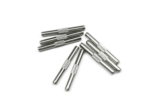 Goupilles de centrage cylindriques en acier inoxydable moletées sur mesure, finition brillante, dimensions de la tête personnalisables - Product Image 4