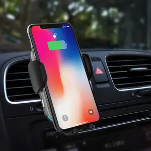 2022 hot sell Products Qi Wireless Car Charger fast charging Stand holder For android Samsung mobile phones