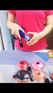 Eco Friendly Folding Disc Shopping Bag to Roll up - Product Image 6