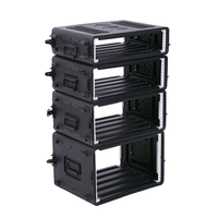 Étui de vol à combinaison de protection en mousse 19 "2U 3U 4U 6U EVW Étui de vol en plastique dur Profil Étui de vol antichoc Pedalboard
