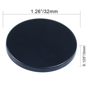 Imanes Cerámicos Resistentes de 0.6x0.12 Pulgadas con Adhesivo para Manualidades, Refrigerador, Pizarra Blanca - Product Image 3