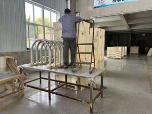 Portabiciclette a Cerchio Zincato Montato a Parete in Acciaio Q235 Resistente - Product Image 6