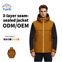 Veste Softshell Réversible à Capuche Imperméable, Coupe-Vent et Respirante 3L pour Hommes, Idéale pour les Sports de Plein Air, la Moto et la Course à Pied