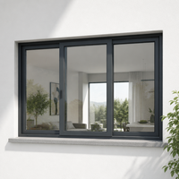 Proveedor Top 10 de Ventanas Abatibles de Aluminio con Rotura de Puente Térmico, Triple Acristalamiento, Estándar AU/NZ/USA, Ahorro de Energía, Vidrio Low-E