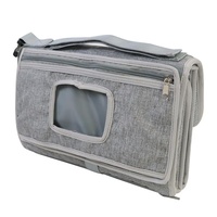 Tapis à langer bébé pliable imperméable, table à langer portable, sac à langer suspendu pour poussette