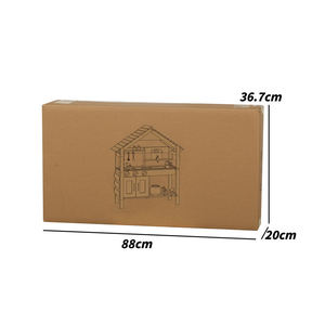 Ensemble de jouets de <span class=keywords><strong>jardin</strong></span> <span class=keywords><strong>en</strong></span> <span class=keywords><strong>bois</strong></span> anti-moisissure, design <span class=keywords><strong>maison</strong></span> bleue, cuisine de boue - Product Image 6