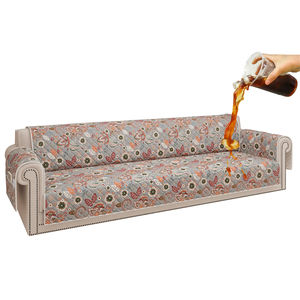 Protector de <span class=keywords><strong>Sofá</strong></span> Floral de 3 Plazas, Antideslizante, Resistente a los Arañazos, Lavable, Funda para Muebles de Sala de Estar, Duradero - Product Image 1