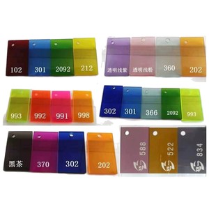 Láminas Acrílicas de Color Bai Sheng, Tablero de Vidrio Orgánico Transparente, Corte Láser, Grabado, Impresión UV, Doblado por Calor - Product Image 5
