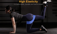 Bandes de Pilates de haute qualité pour fabricants, accessoires de sport, mini-bandes de résistance multicolores pour l'exercice à domicile