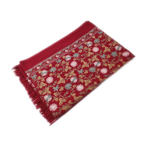 Pashmina Vrouwen Sjaals Borduurwerk Bloem Wrap Chal Zachte Imitatie Kasjmier Mujer Bufanda Sjaal Kwastjes Uitlaat Poncho Cape - Product Image 5