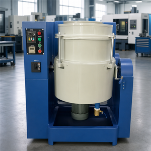 Machine de polissage vibratoire industrielle compacte pour finition des métaux - Prix unitaire - Product Image 1