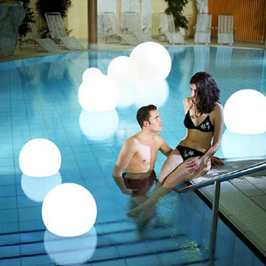 Lampe de jardin sphérique solaire, source de lumière LED, résistante à l'eau, lumière de paysage extérieure, lumière de pelouse, télécommande, boule gonflable - Product Image 3