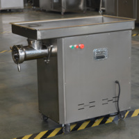 Hachoir à viande électrique 3000w surgelé à usage commercial vertical Hachoir à poisson 5 hp Hachoir à viande de poisson