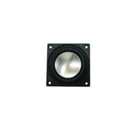Haut-parleur miniature carré pleine gamme FCE 34x34mm 4Ω 2W pour appareil de panneau d'alarme d'interphone