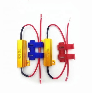 Rx24 công suất cao vàng vỏ nhôm điện trở xe giải mã Xả Tải precharge giới hạn hiện tại 25W 50W 100W 30W - Product Image 1