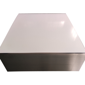 Lacquered and Printed Tinplate Sheet Manufacturer Supply CMYK Printing and Internal Lacquer White or Gold