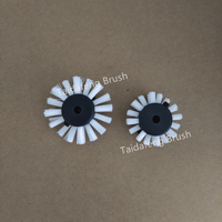 Brosse de nettoyage pour revêtement de tuyaux d'égout TDF, brosse applicatrice de revêtement pour tuyaux, brosse pour l'application de revêtement sur les tuyaux