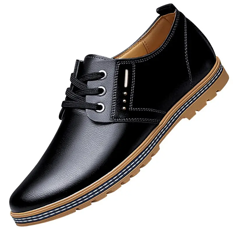 UP-0749J 2024 printemps été formel en cuir PU chaussures d'affaires hommes marche Style chaussures habillées en cuir