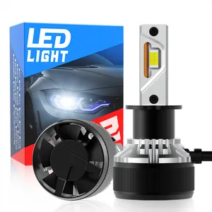 Car led conversion kit light CANBUS error free H4 H7 9005 9006 9012 H1 H3 H11 auto bulbs H3 mini led fog light