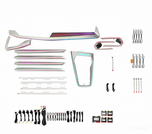 Lámpara Ambiental LED Interior ZYCELA para Audi A3/S3 2021-2025, Luces de Atmósfera RGB Magic <span class=keywords><strong>Symphony</strong></span>, Compatible con 12V - Product Image 1