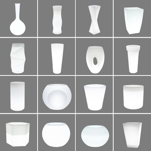 Large Plant Vase Led Flower Pot for Garden and Swimming <strong>Pool</strong> Decoration Plastic Pots Planter Pots Led - Product Image 6