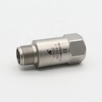 A25G01 Sensor Getaran IEPE Sensitivitas Tinggi Akselerometer Piezoelektrik dengan Preamplifier IEPE Terintegrasi Rentang 5g 0.2-5kHz