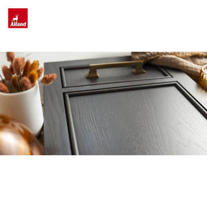 Gabinete de <span class=keywords><strong>Cocina</strong></span> de Alta Calidad Allandgroup, Estilo Americano, Madera Maciza de Roble Rojo y Arce, con Inserto de Madera con Ranuras - Product Image 5