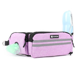 <span class=keywords><strong>Riñonera</strong></span> con correa impermeable para manos libres, soporte para botella de agua, correa elástica para correr para perros, <span class=keywords><strong>riñonera</strong></span> con dispensador de bolsas para caca - Product Image 2