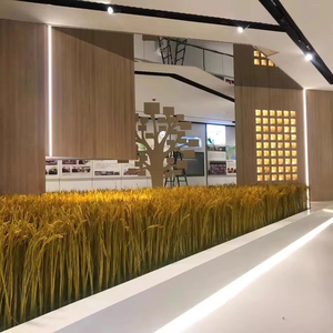 Tai gạo tự nhiên, hoa khô, gạo, tai lúa mì, lúa miến, trang trại vui vẻ, trang trí mẫu giáo, Mặt dây chuyền sân - Product Image 1