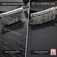Film de fenêtre en céramique IR90 haute définition IRR90% UV99% anti-éblouissement, film solaire de luxe pour vitres de voiture, 8 ans