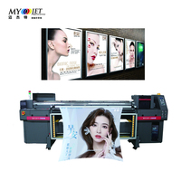 Impresora UV de Inyección de Tinta Digital Multifuncional MYJET de 1.8 pies (1.8 m) para Impresión de Películas Suaves de PVC y Letreros Publicitarios