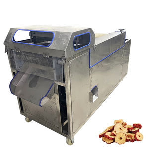 Machine automatique de découpe et de tranchage de dattes sèches en acier inoxydable avec moteur pour jujubes et aubépines sans noyau - Product Image 1