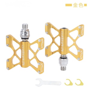 <span class=keywords><strong>Pedaliera</strong></span> per Bicicletta Pieghevole a Smontaggio Rapido con Pedali in Lega di Alluminio CNC - Product Image 2