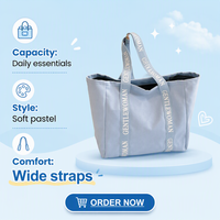 Sacs fourre-tout pour femmes en toile recyclée avec logo personnalisé, doublure en polyester, pour l'été, grand sac de shopping portable