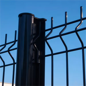 Recinzione <span class=keywords><strong>da</strong></span> Giardino Saldata di Alta Qualità, Impermeabile, Rete Curva 3D a V, Recinzione di Sicurezza Verde in PVC 3D - Product Image 2