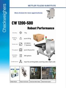 डेटा स्टैटिक अनुकूलन योग्य कन्वेयर बेल्ट वजन स्केल ओम और गंध और एफडा और एटेक्स समर्थित - Product Image 3