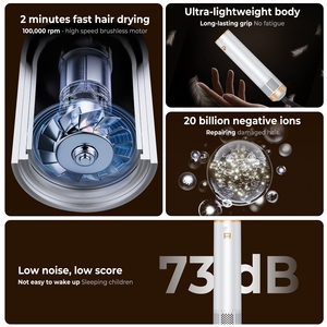 Multi-functional 5 in 1 Hair Dryer Professional Hair Styler Rotating Hot Air Brush Comb One Step Volumizer and Styler Set - Product Image 4