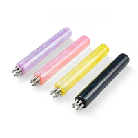 Stylo de pointillage à 5 pétales pour nail art, manche acrylique, outil de peinture florale, stylo de manucure – Vente en gros