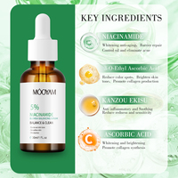Sérum Réparateur Anti-Taches à 5% de Nicotinamide Marque Blanche OEM – Hydrate la Barrière Cutanée, Améliore les Taches, Illumine le Teint Terne
