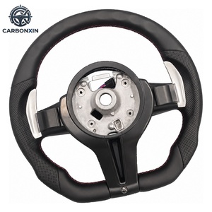 Volante de Cuero para Auto en Stock, Compatible con F20 F22 F25 F32 M3 M5 E46 E60 E70 E90 E91 M Sports, Garantía de 3 Años, Plug & Play - Product Image 4