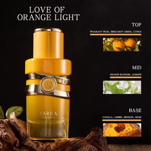 Eau De <span class=keywords><strong>Toilette</strong></span> Unisexe 50ml Avec <span class=keywords><strong>Logo</strong></span> Personnalisé Parfum Boisé Floral Frais avec Notes Fruitées Vaporisateur de Parfum Arabe - Product Image 5